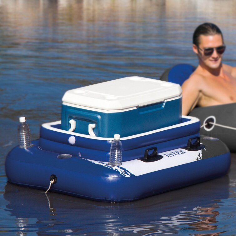 Inflatable store ice chest